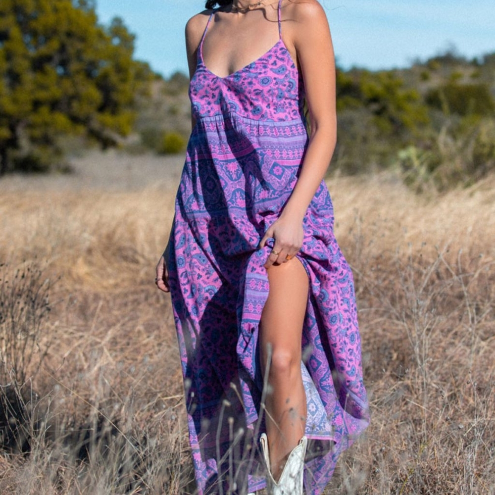 Spell Journey Maxi Strappy dress